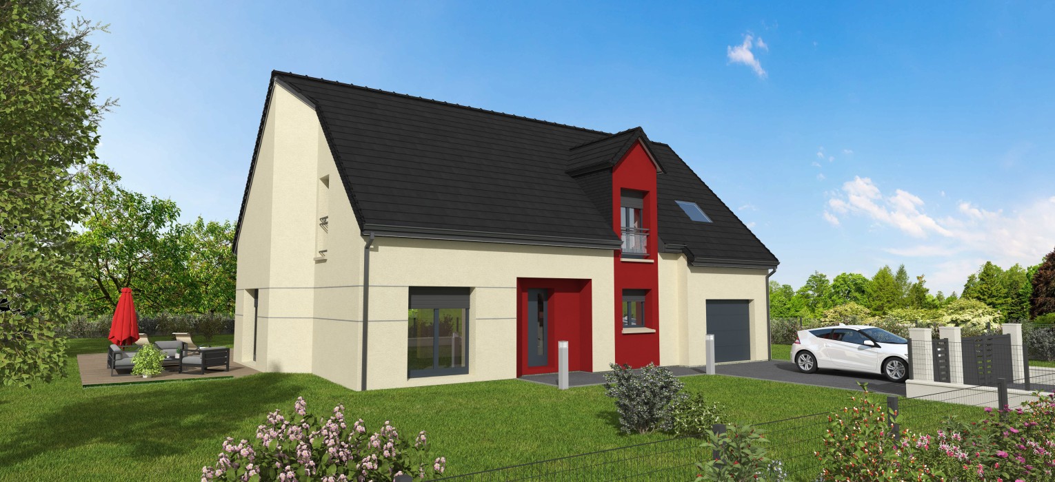 Terrain et Maison à construire à Heudebouville