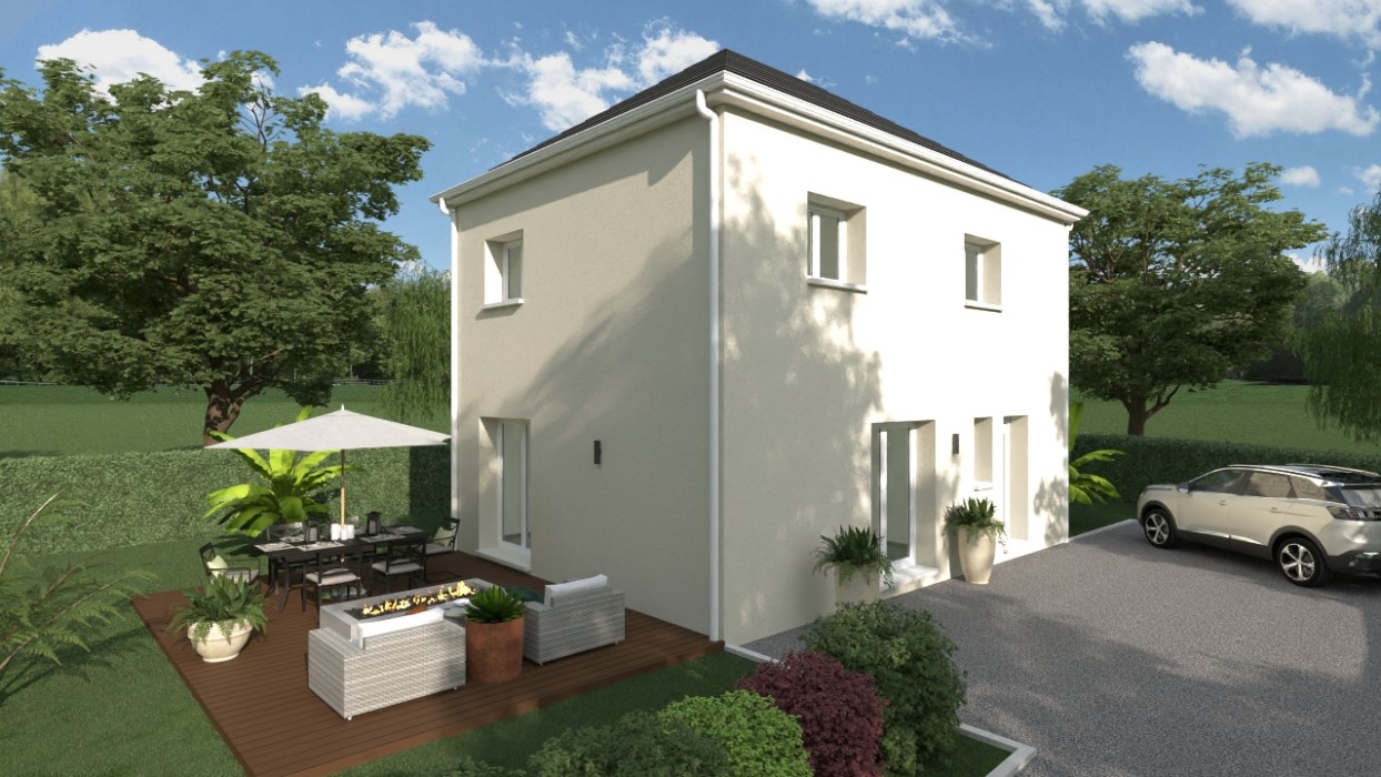 Maison R+1 de 87 m² à Thuit Anger