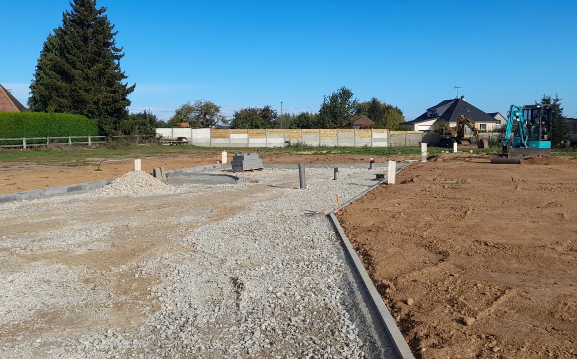 Terrain constructible 600 m² au Neubourg