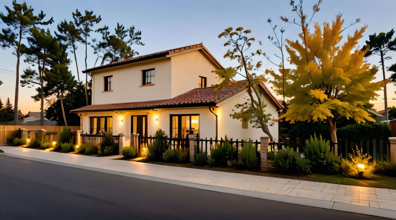 Terrain Sanguinet avec maison étage 130 m²