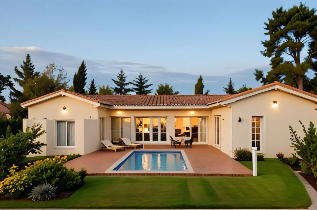 Terrain Biganos 650 m² avec maison 120 m²