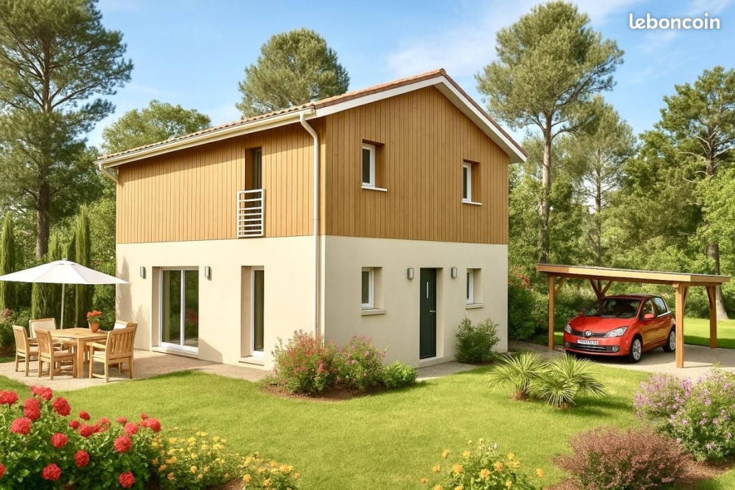 Maison neuve 100 m² + terrain à construire à Salles