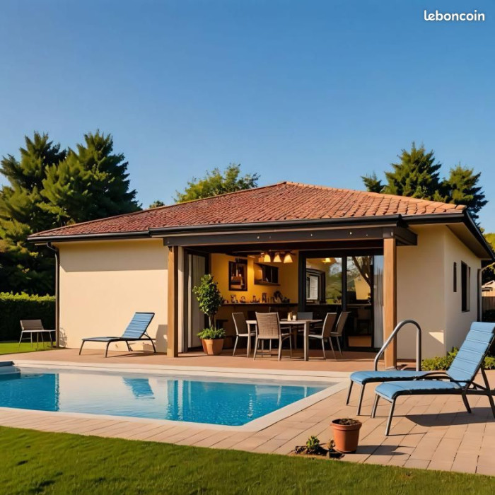 Maison neuve 90 m² + terrain à construire à Salles