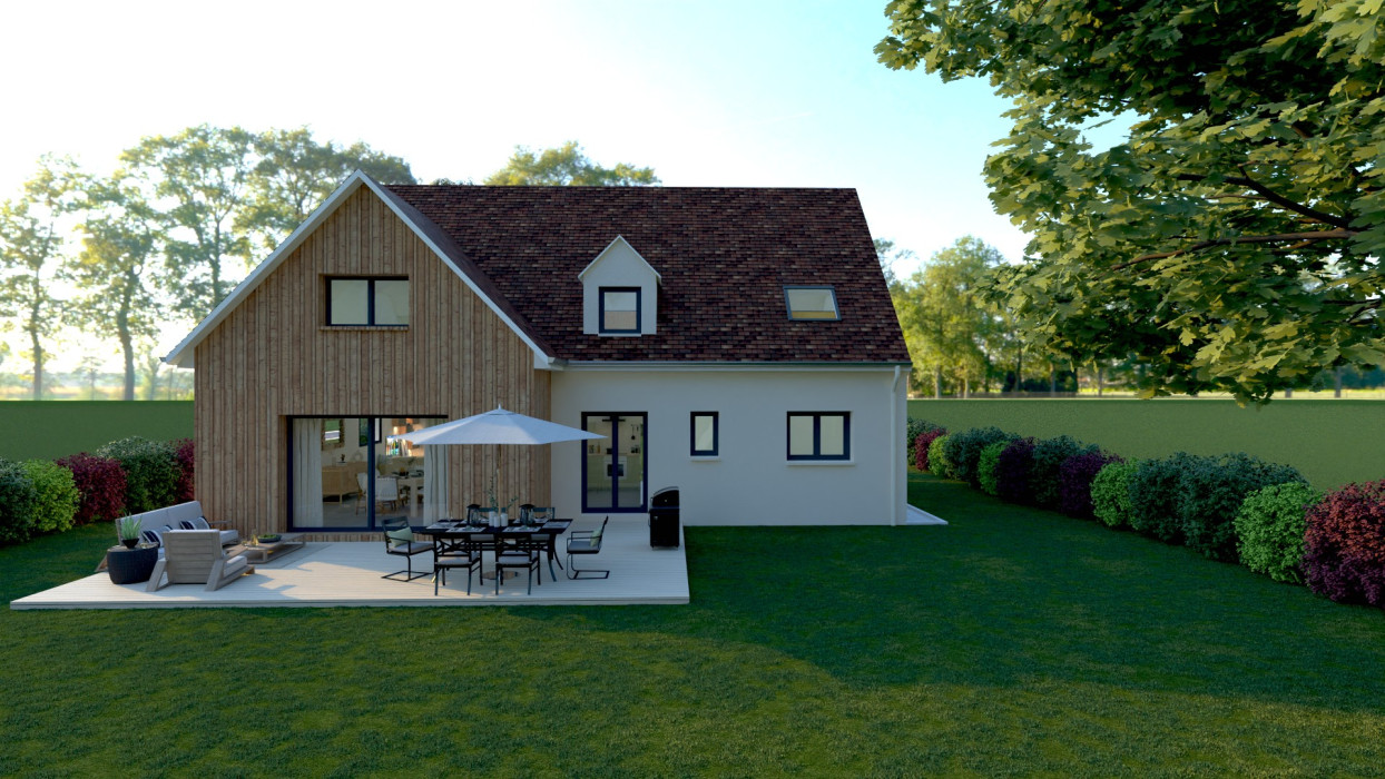 Terrain et Maison à construire à Bouafles