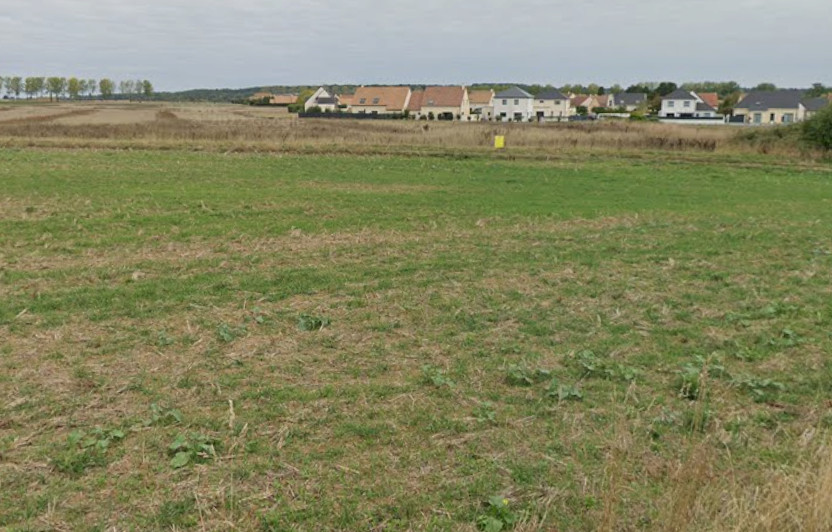 Terrain constructible de 457 m² à Giberville