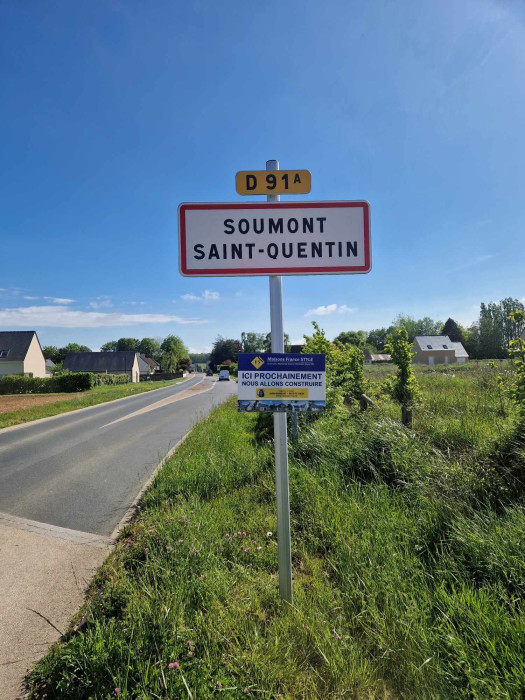 Terrain constructible de 430 m² à Soumont-Saint-Quentin