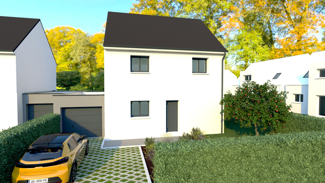 Votre Maison France Style neuve 100 m² – Terrain Exclusif 320 m²